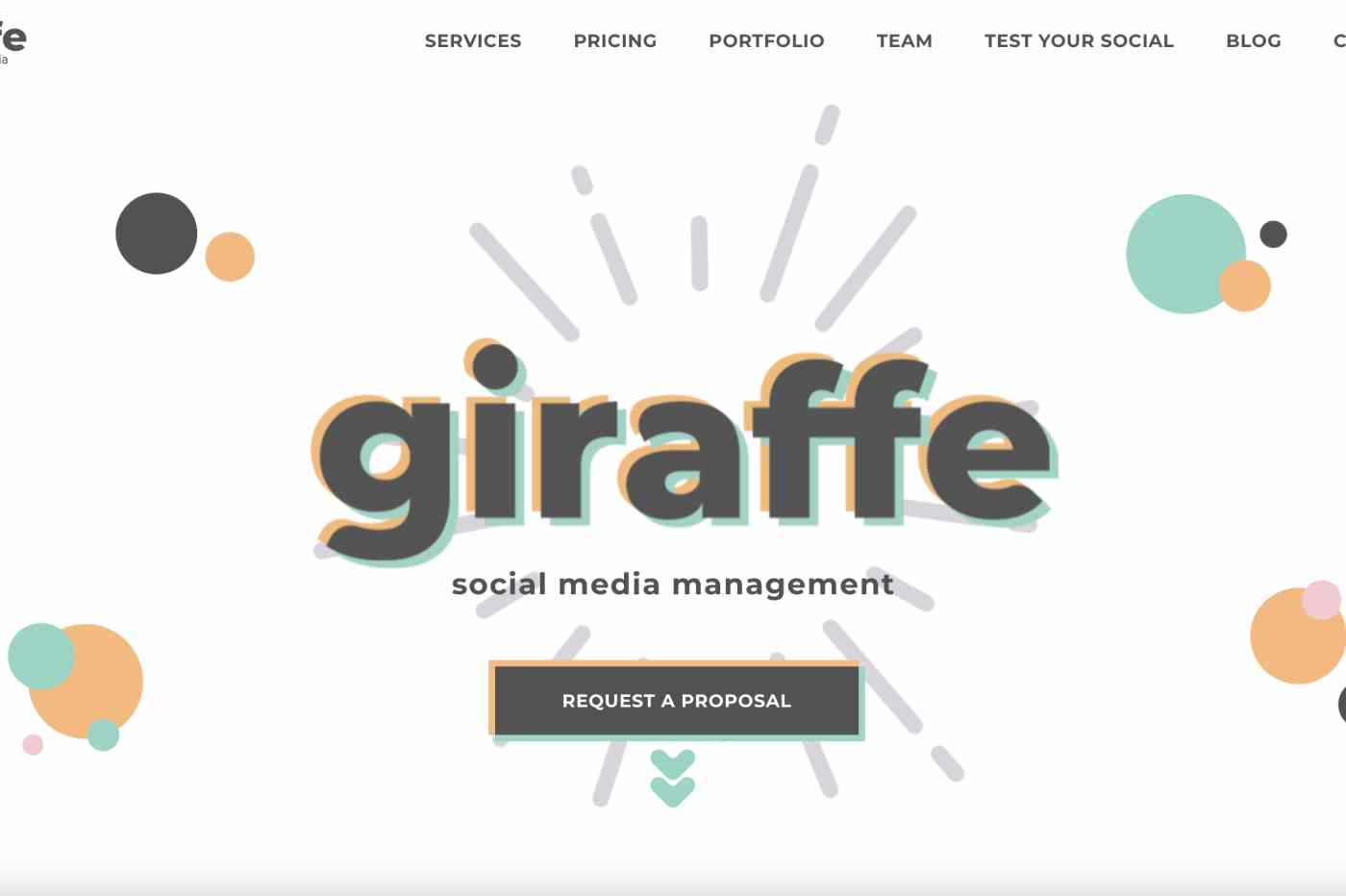 Giraffe Social Media